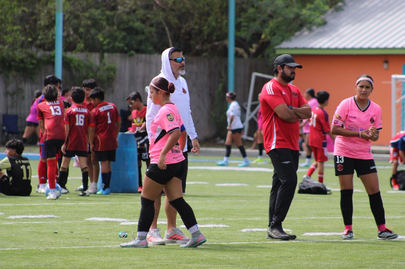 BTX coaches on the sideline